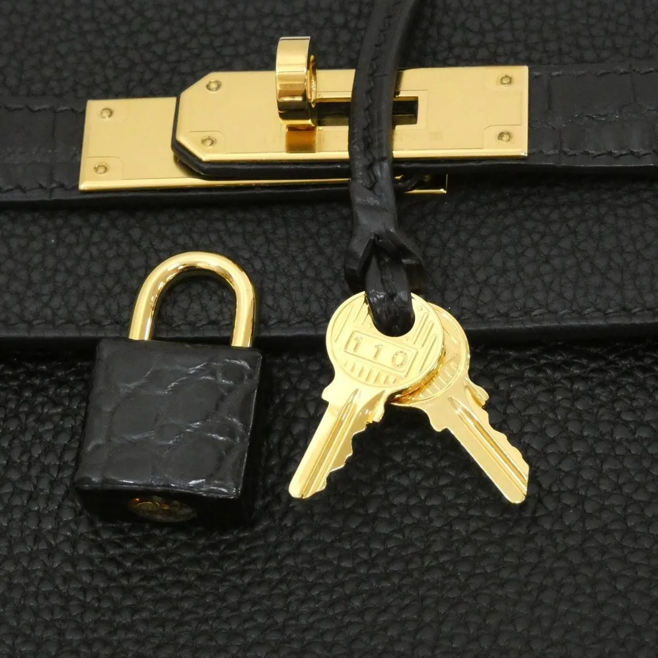 HERMES Kelly 077865CC Handbag Togo 4