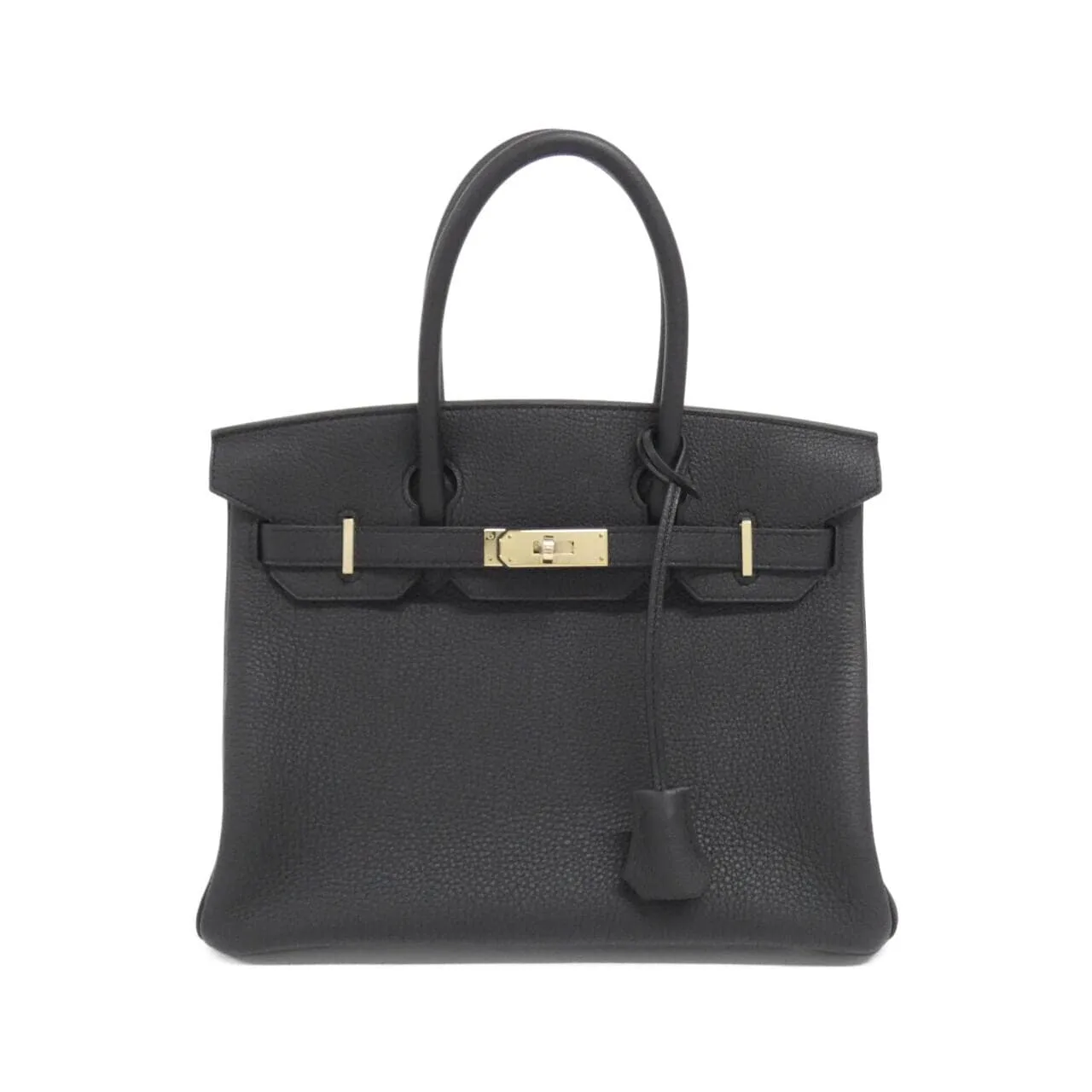HERMES Birkin 044577CP Handbag Togo Black