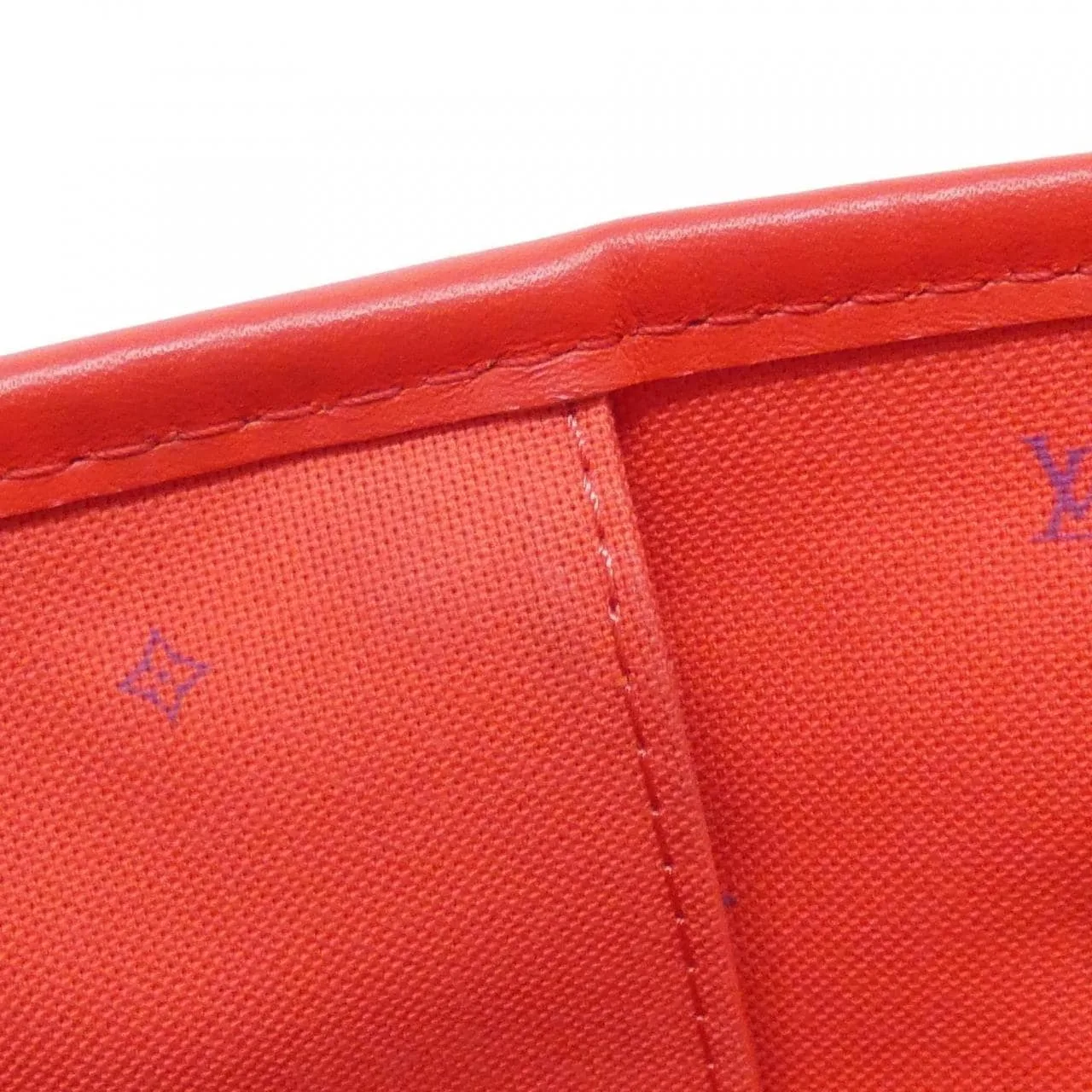 LOUIS VUITTON Neverfull M45127 托特包 帆布 Rouge 帆布 中古品A - 縮圖 7