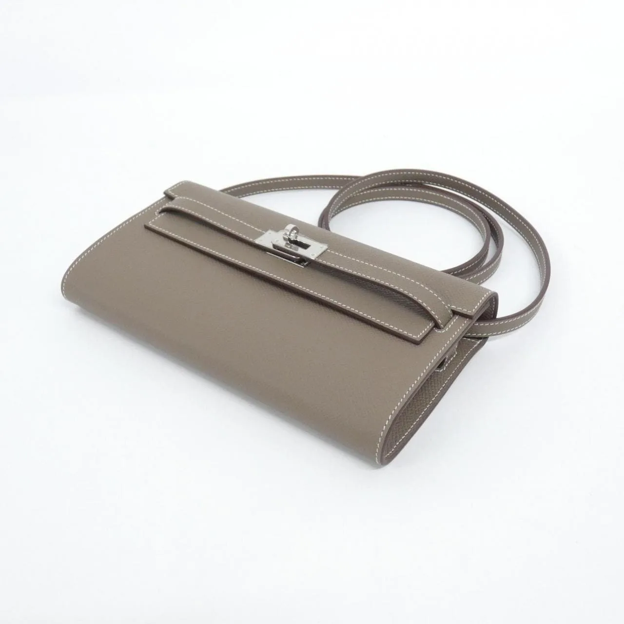 HERMES Kelly 080253CK 銀包 Epsom 3