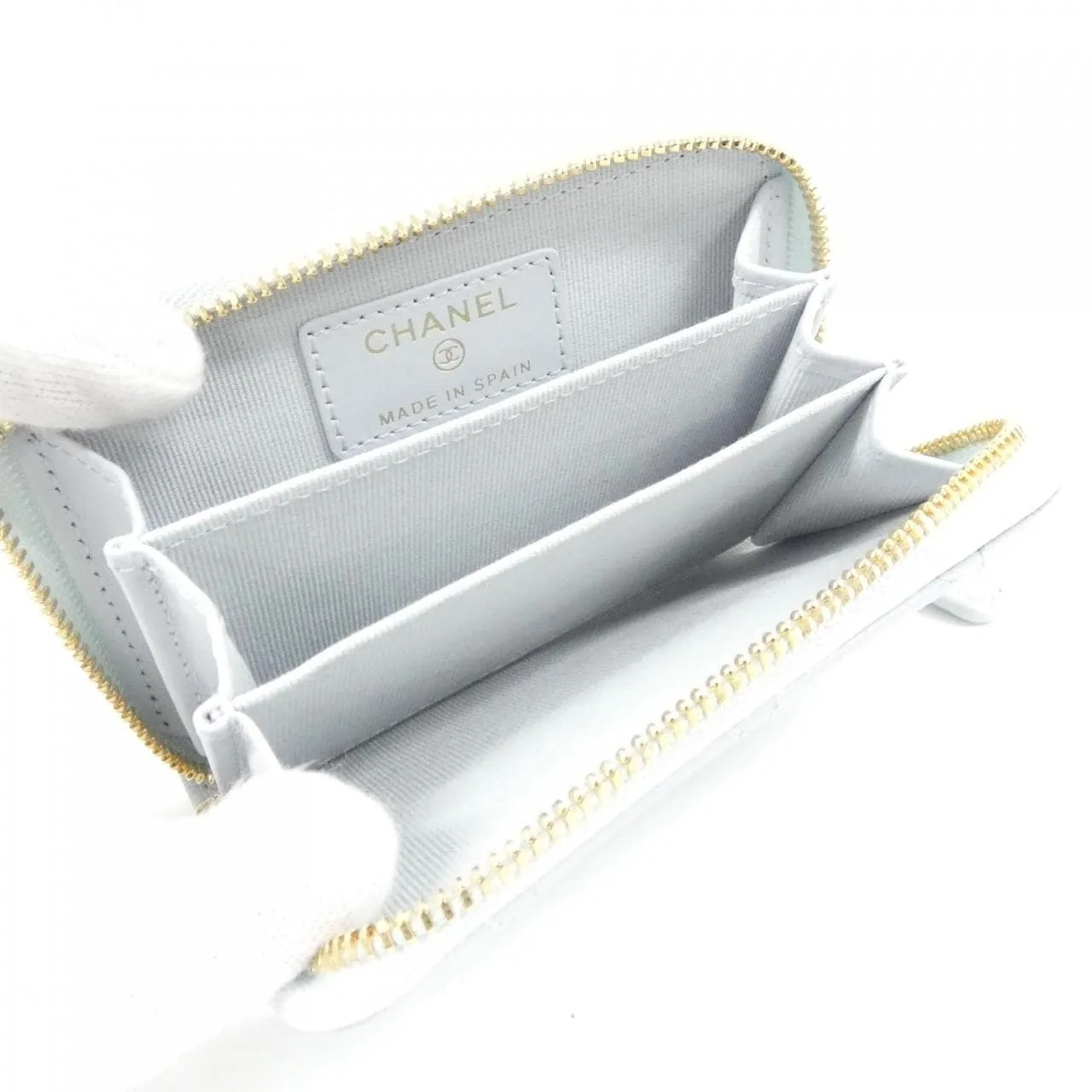 CHANEL AP4818 散紙包 荔枝紋牛皮 5