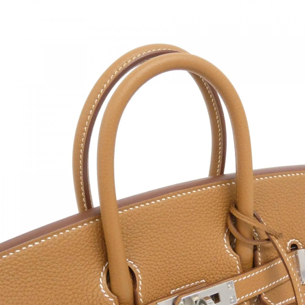HERMES Birkin 041344CK Handbag Togo Gold Togo Leather Unused - Thumbnail 5