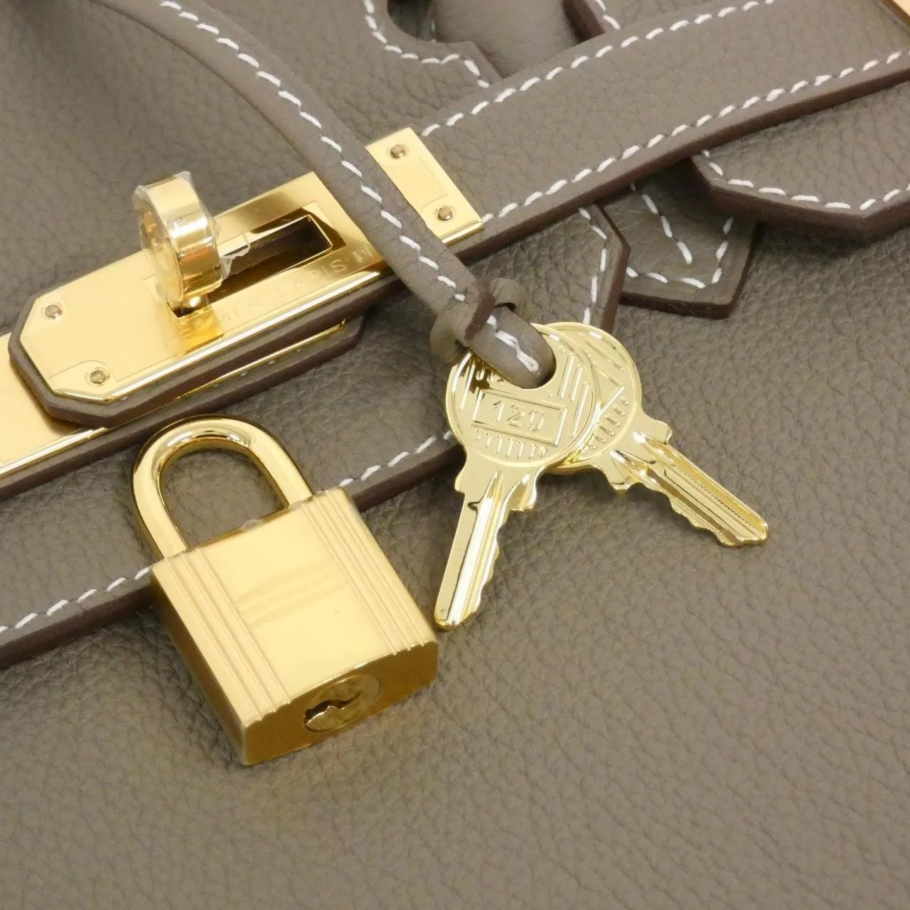 HERMES Birkin 027633CC Handbag Togo 4