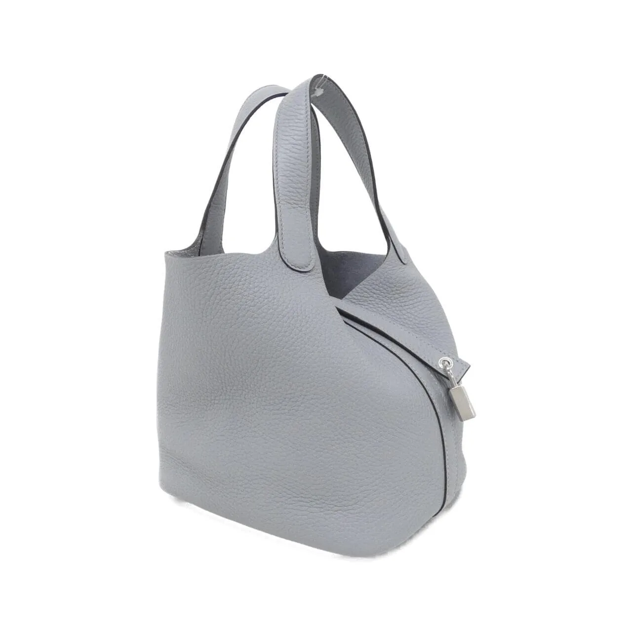 HERMES Picotin 056289CK Handbag Clemence