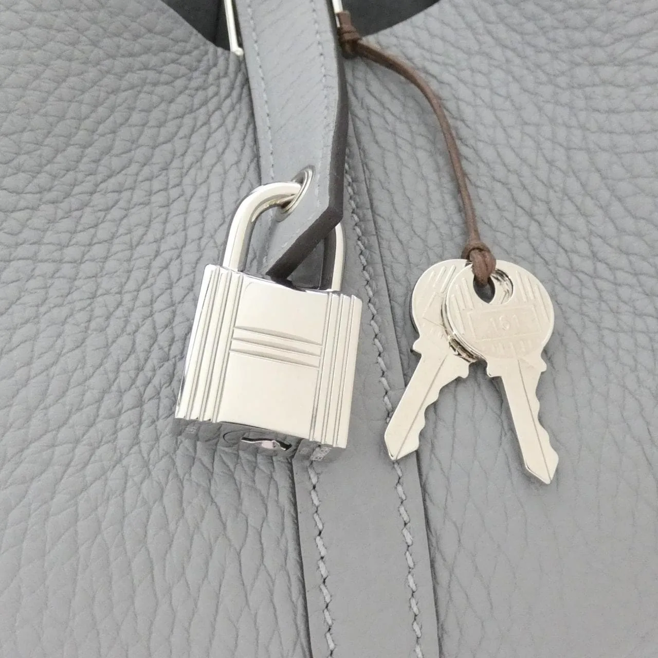 HERMES Picotin 056289CK Handbag Clemence 3