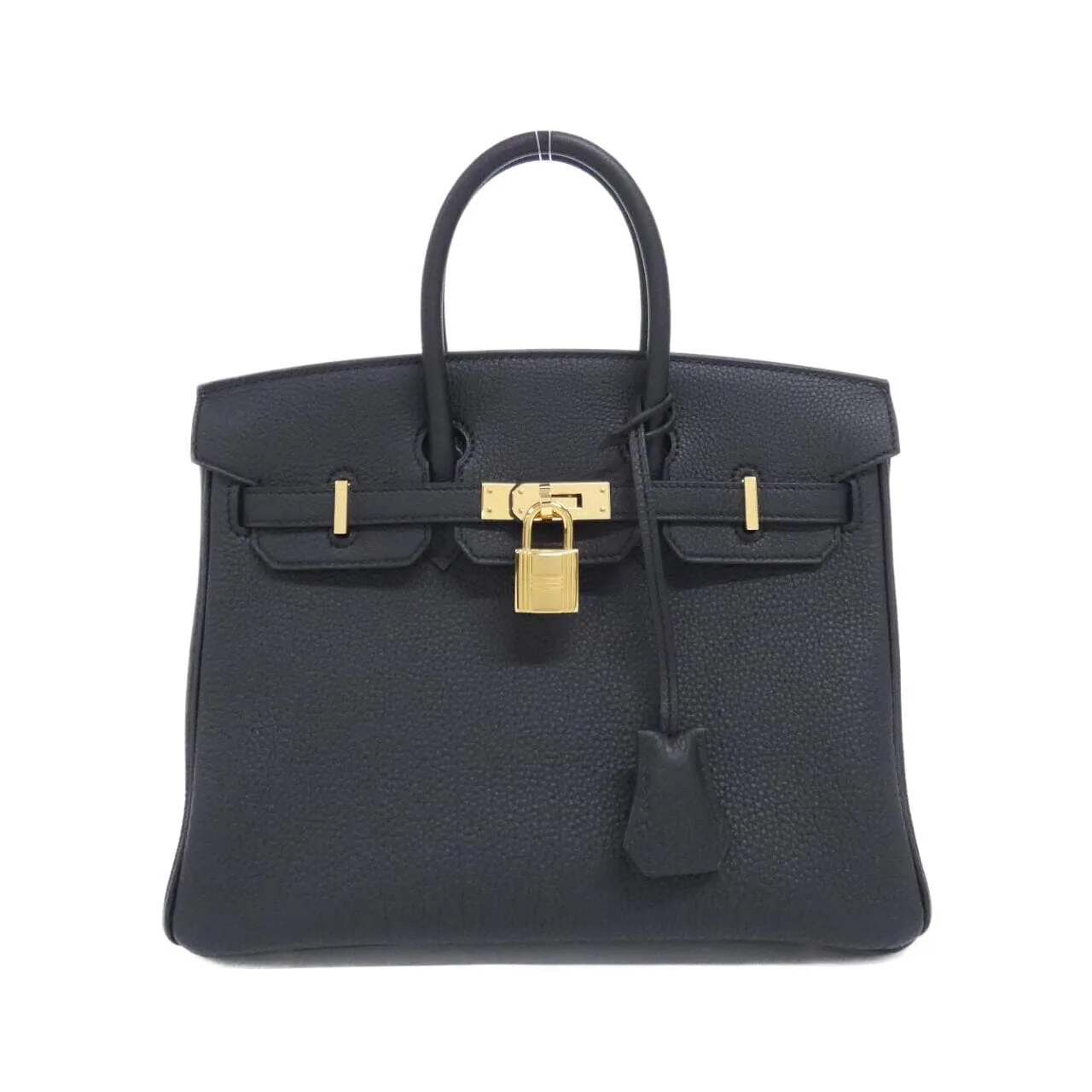 HERMES Birkin 041344CC Handbag Togo Black