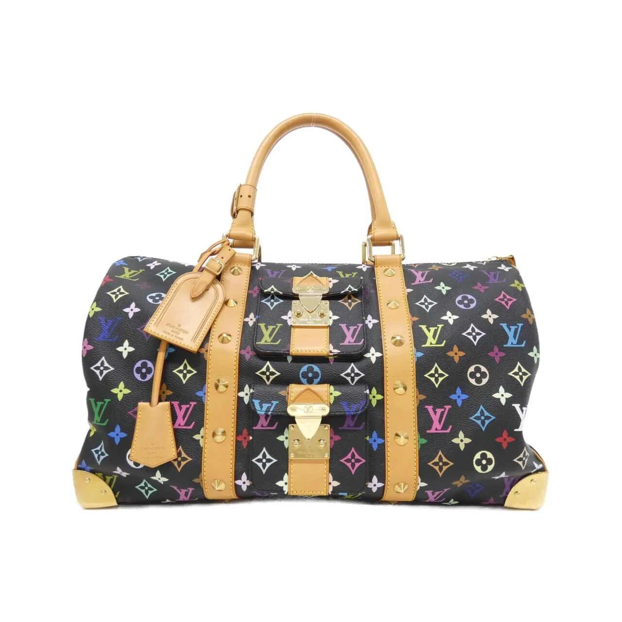LOUIS VUITTON Keepall M92640 Boston Canvas