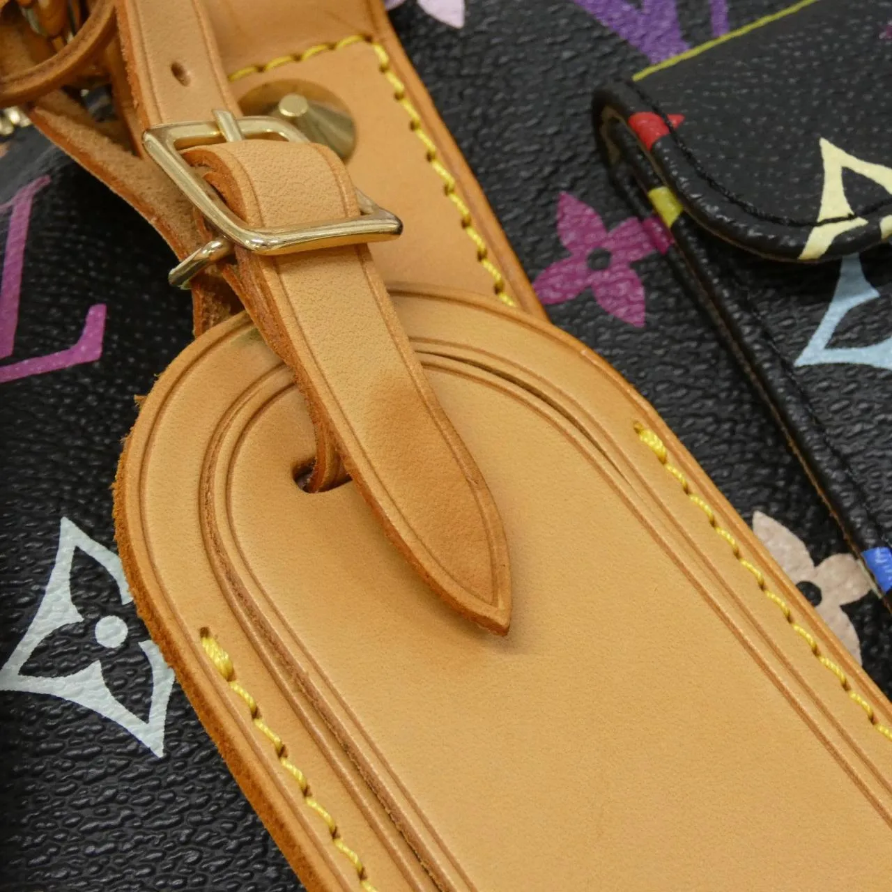 LOUIS VUITTON Keepall M92640 Boston Canvas Multicolor 帆布 中古品A - 縮圖 4
