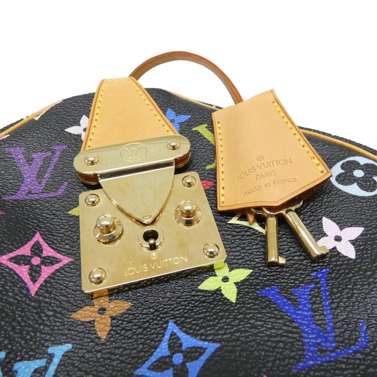 LOUIS VUITTON Keepall M92640 Boston Canvas Multicolor 帆布 中古品A - 縮圖 5