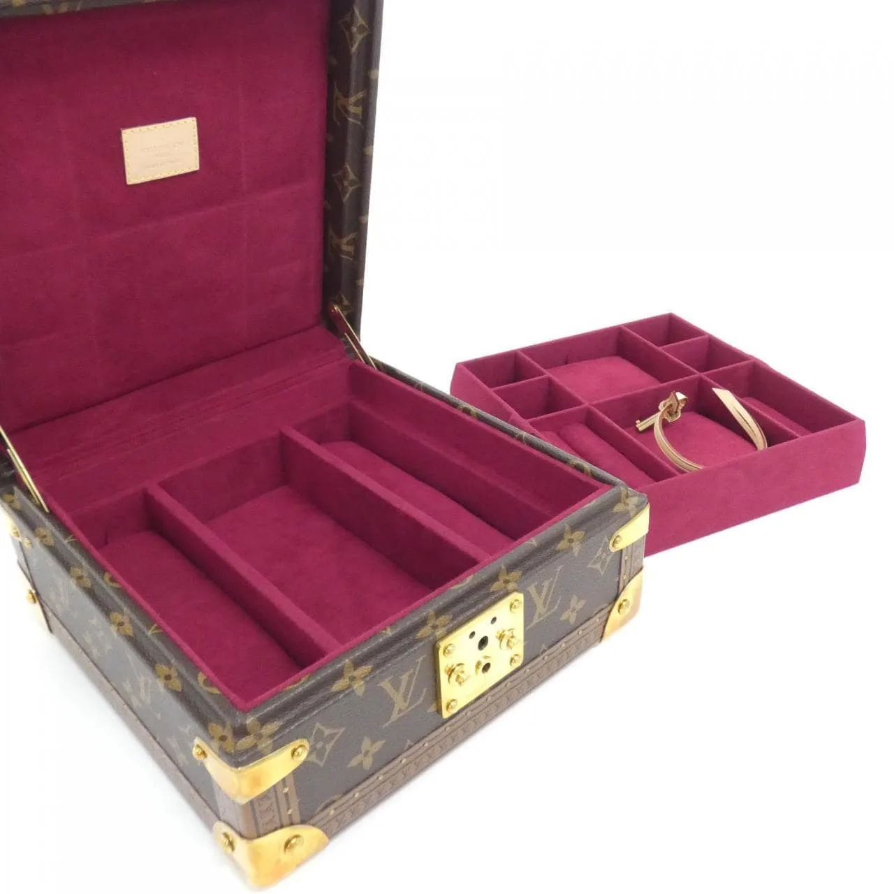 LOUIS VUITTON M20040 銀包 Monogram 黑色 Monogram 中古品A - 縮圖 9