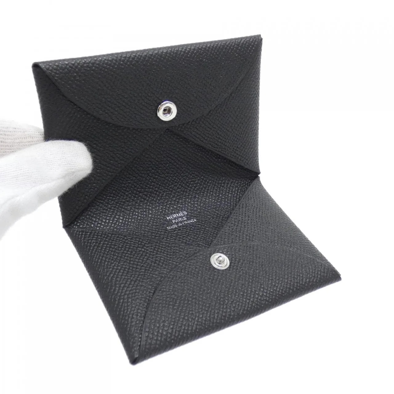 HERMES 044164CK Card Case Epsom 2