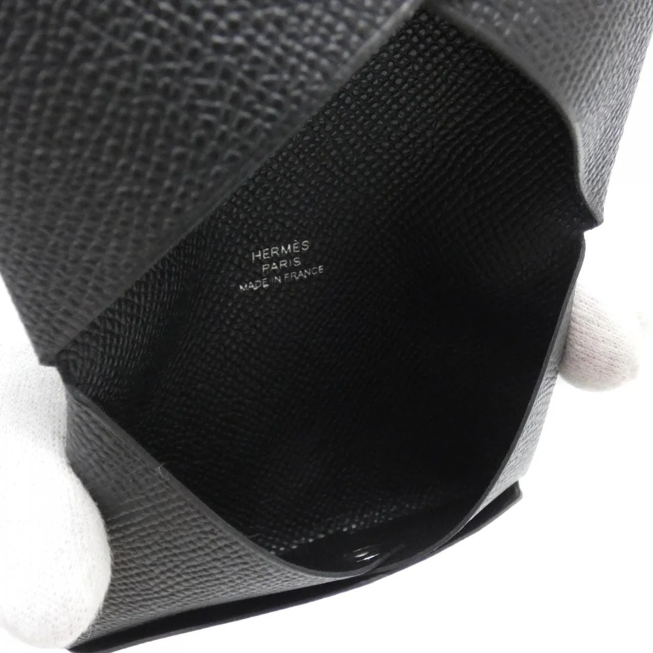 HERMES 044164CK Card Case Epsom 3