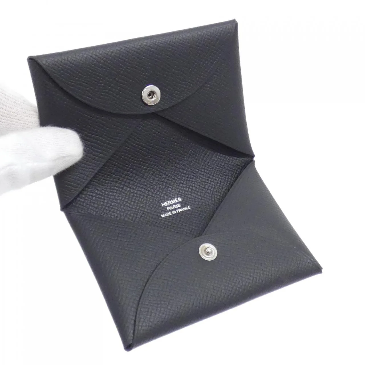 HERMES 044164CK Card Case Epsom 2