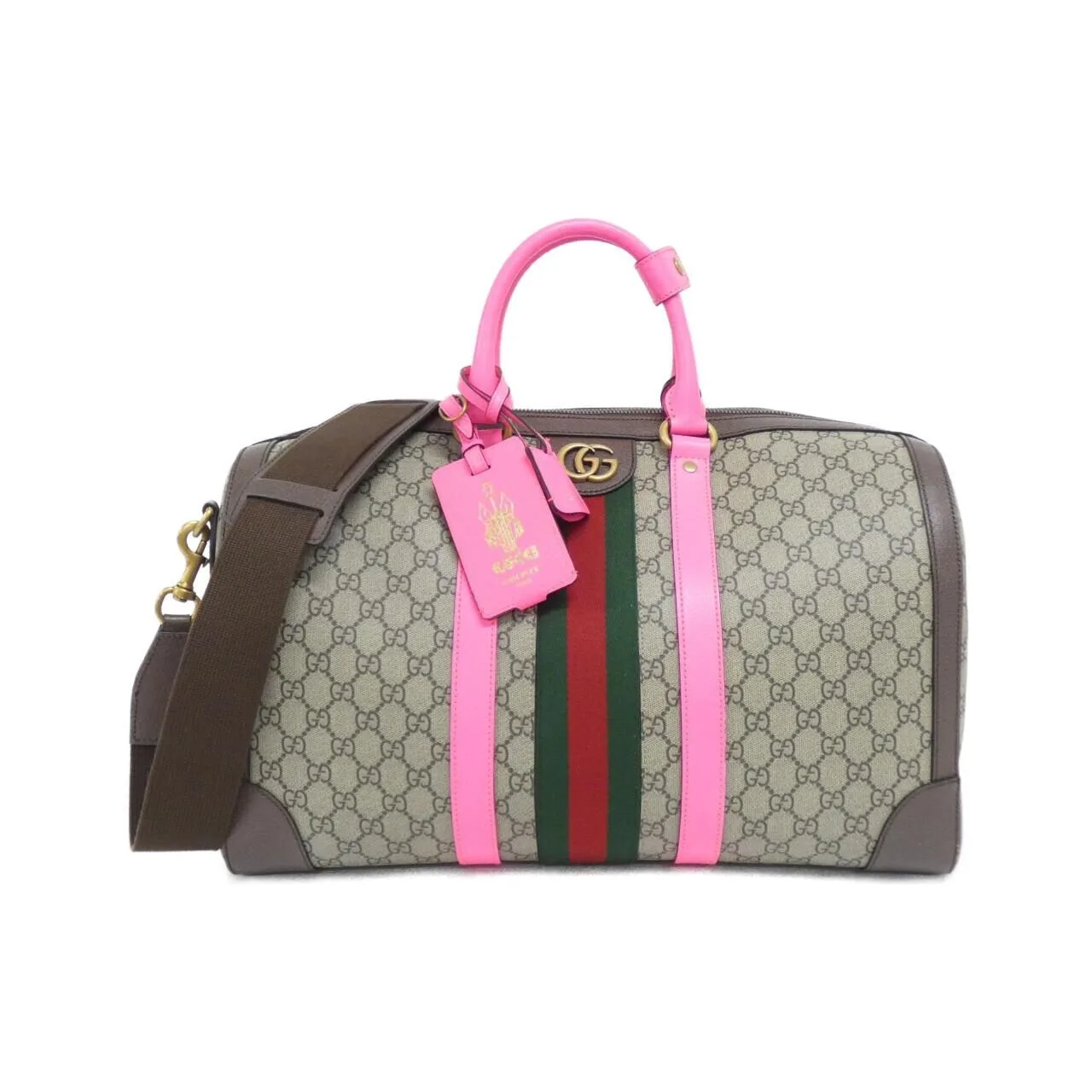 GUCCI 724642 FADHS 波士頓包 帆布