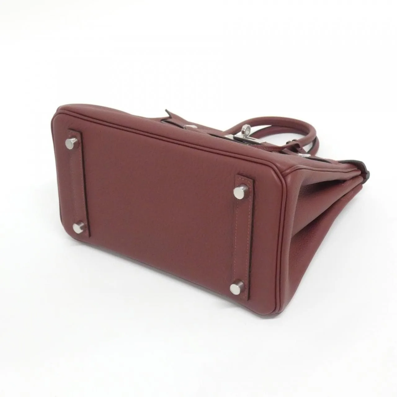 HERMES Birkin 041344CK Handbag Togo Rouge Togo Leather Unused - Thumbnail 3