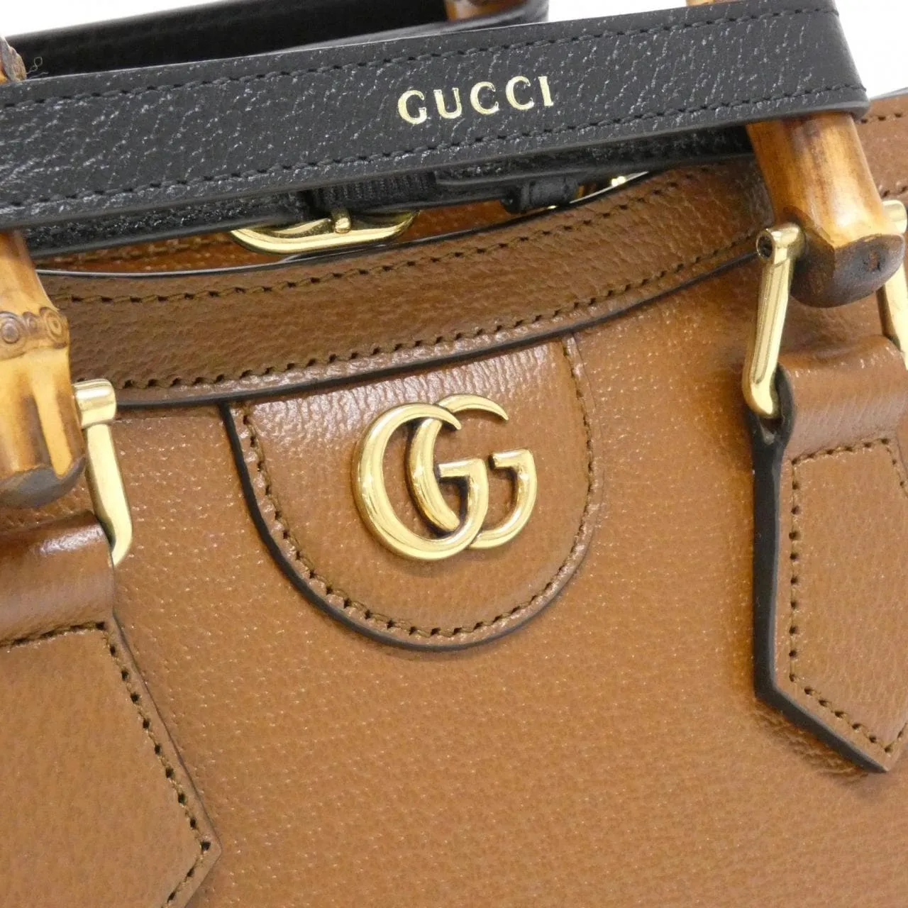 GUCCI 702732 U3ZDT Handbag Leather 4