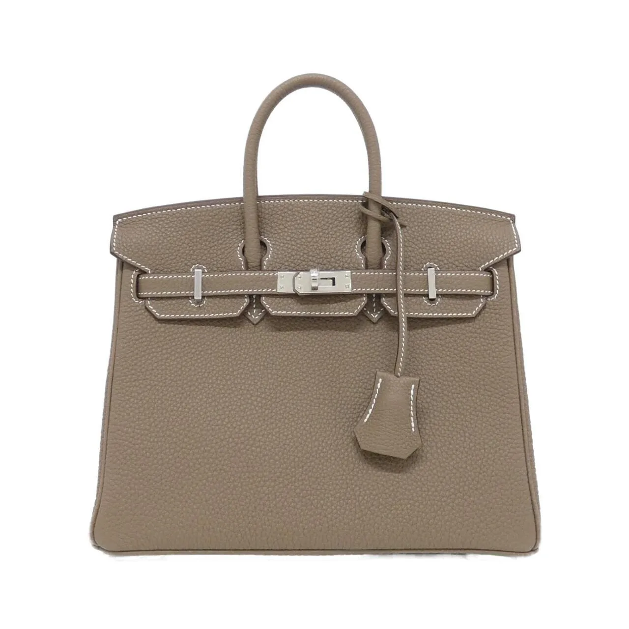 HERMES Birkin 041344CK Handbag Togo Etoupe