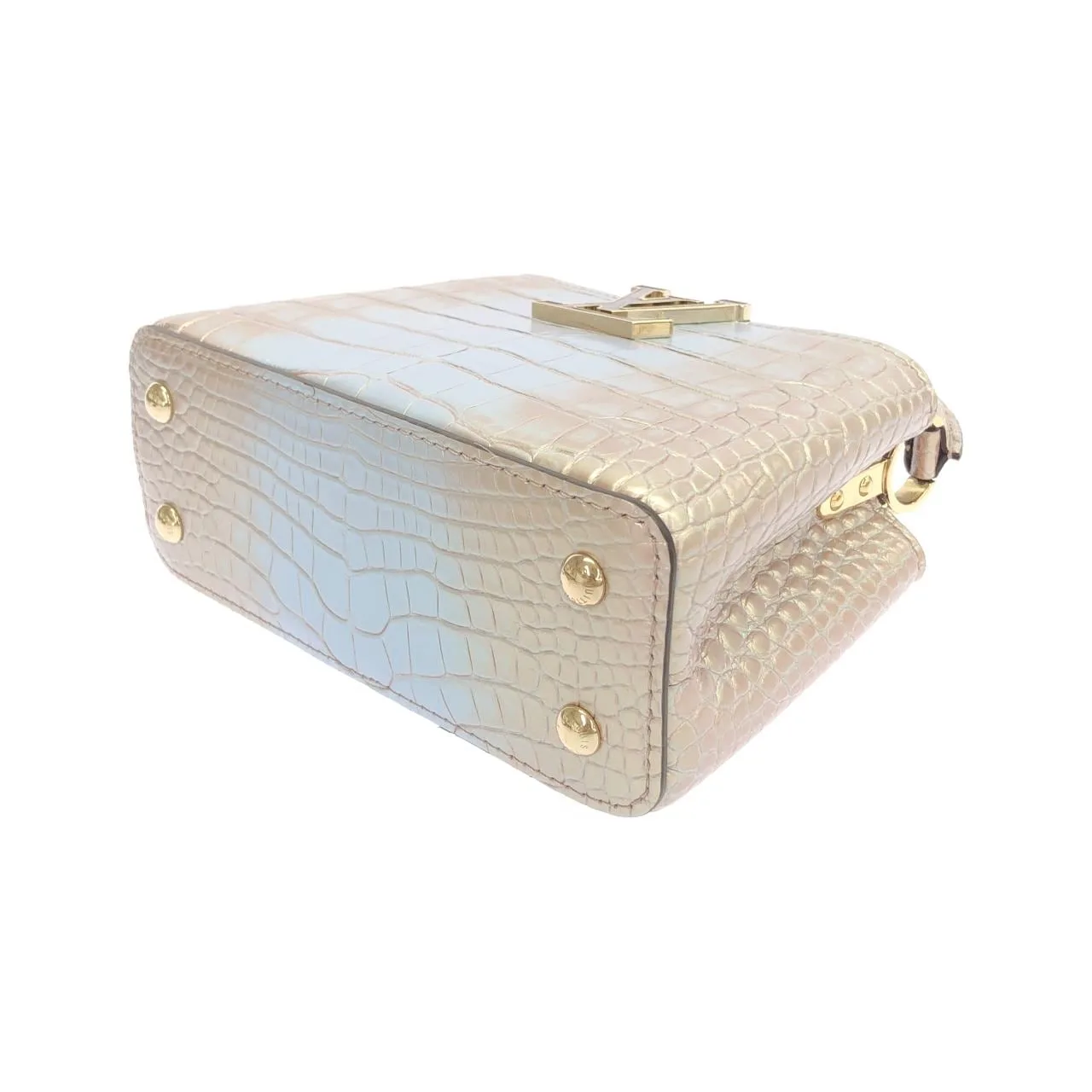 LOUIS VUITTON Capucines N82334 手提包 皮革 3