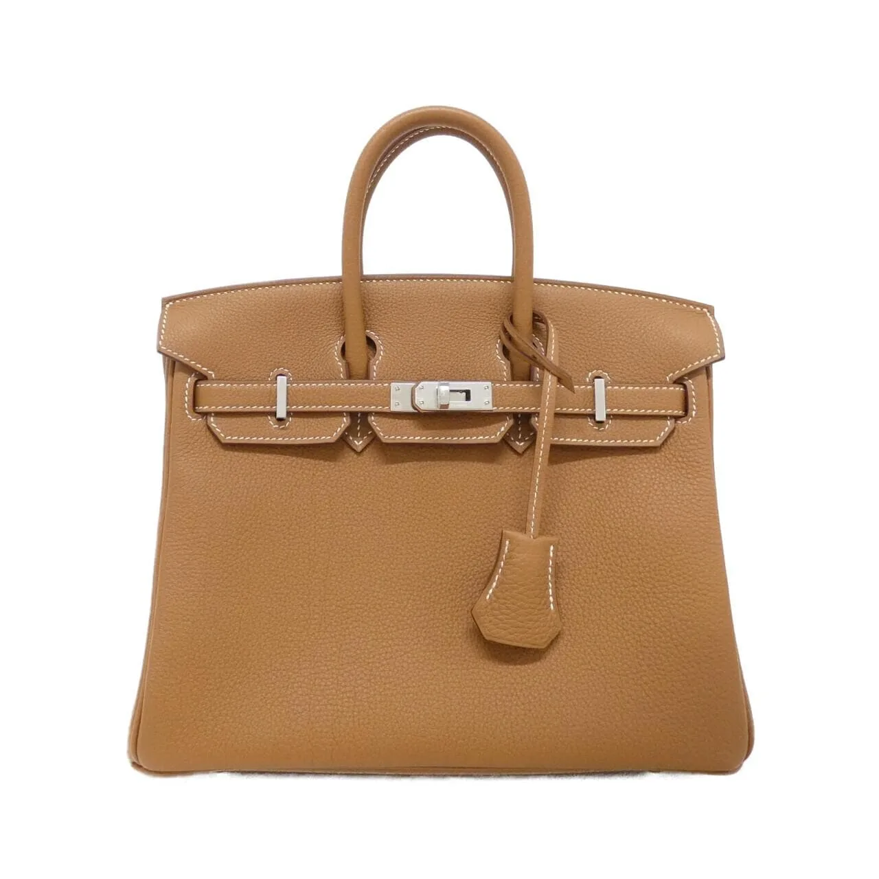 HERMES Birkin 041344CK Handbag Togo Gold