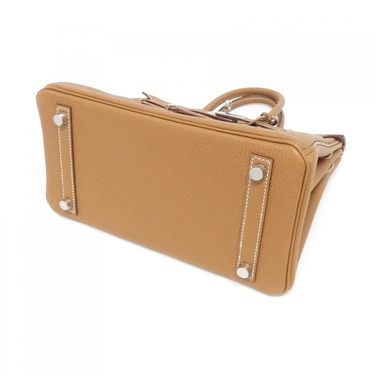 HERMES Birkin 041344CK Handbag Togo Gold Togo Leather Unused - Thumbnail 3