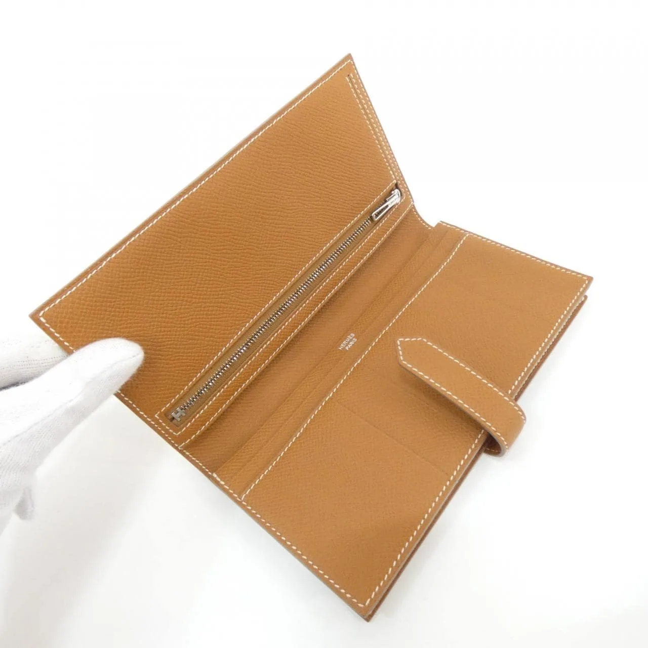 HERMES 073596CK 銀包 Epsom 5