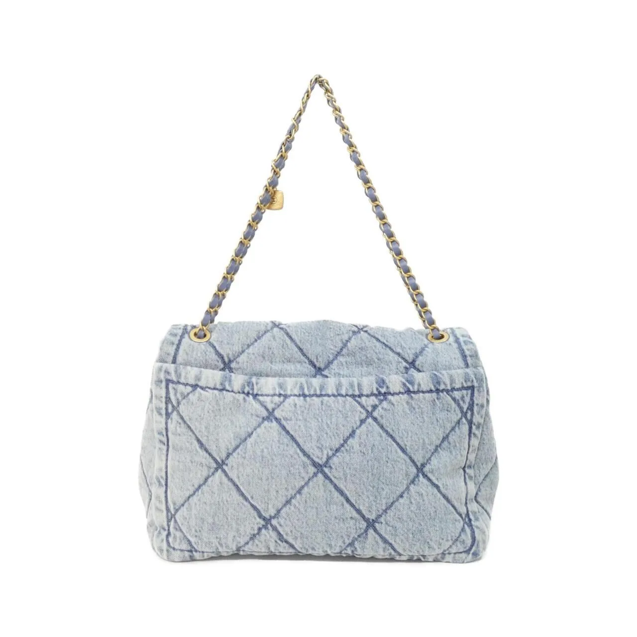 CHANEL AS5734 肩背包 牛仔布 2