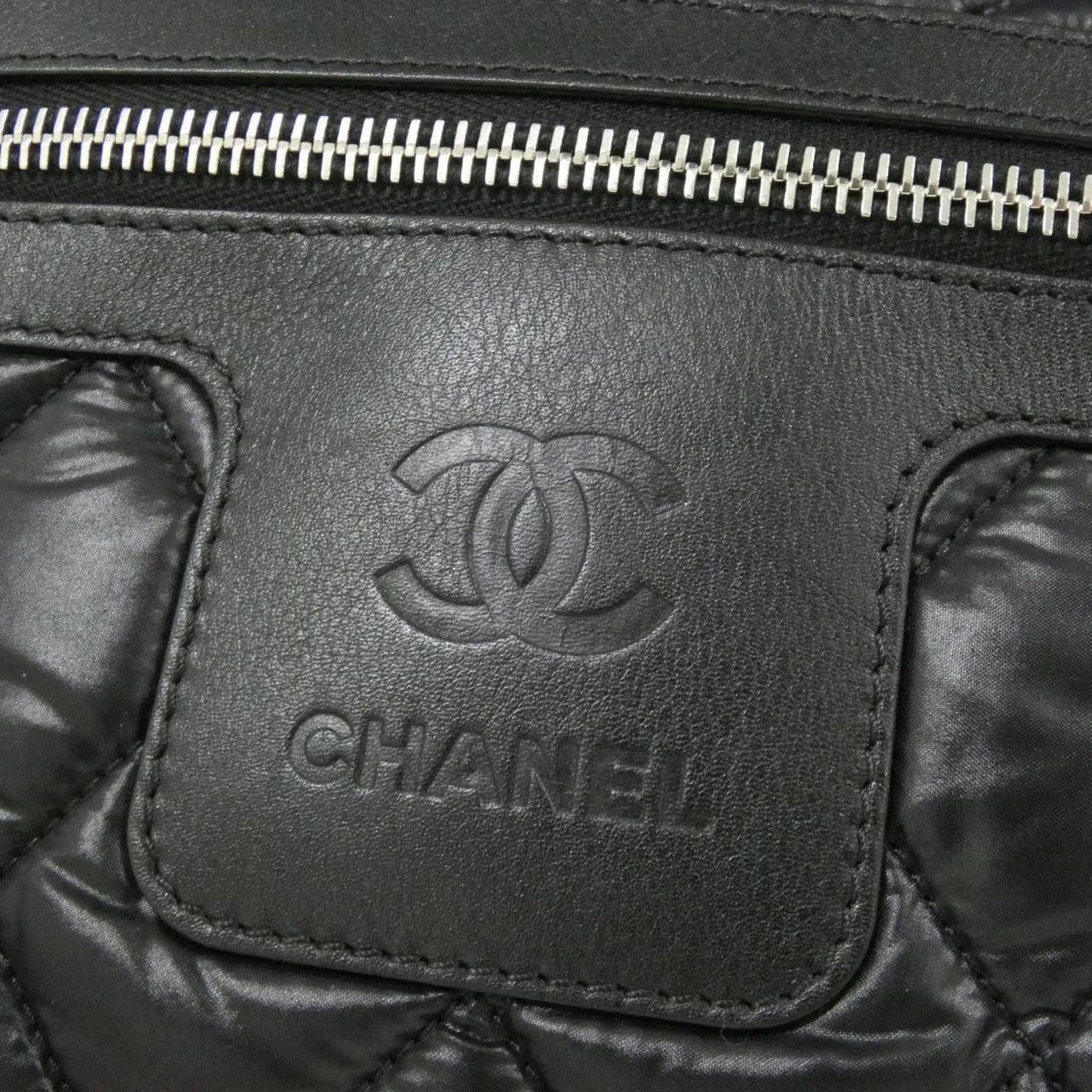 CHANEL Deauville 48610 手提包 尼龍 4