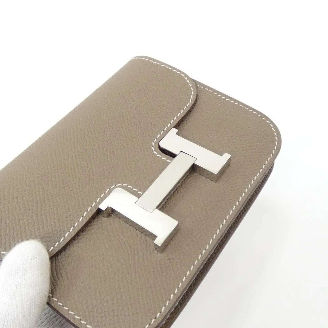 HERMES Constance 082060CK Wallet Epsom 3
