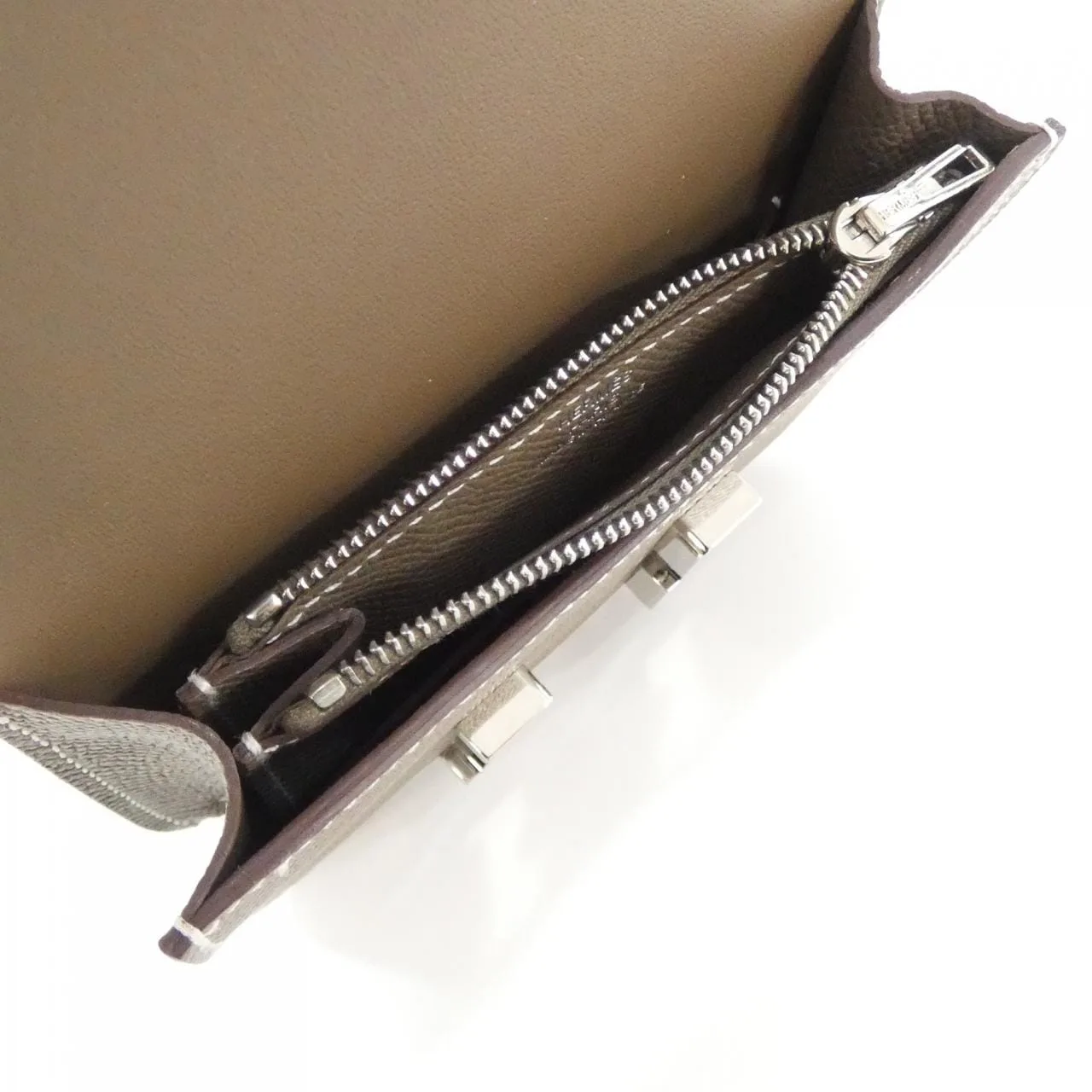HERMES Constance 082060CK Wallet Epsom 5