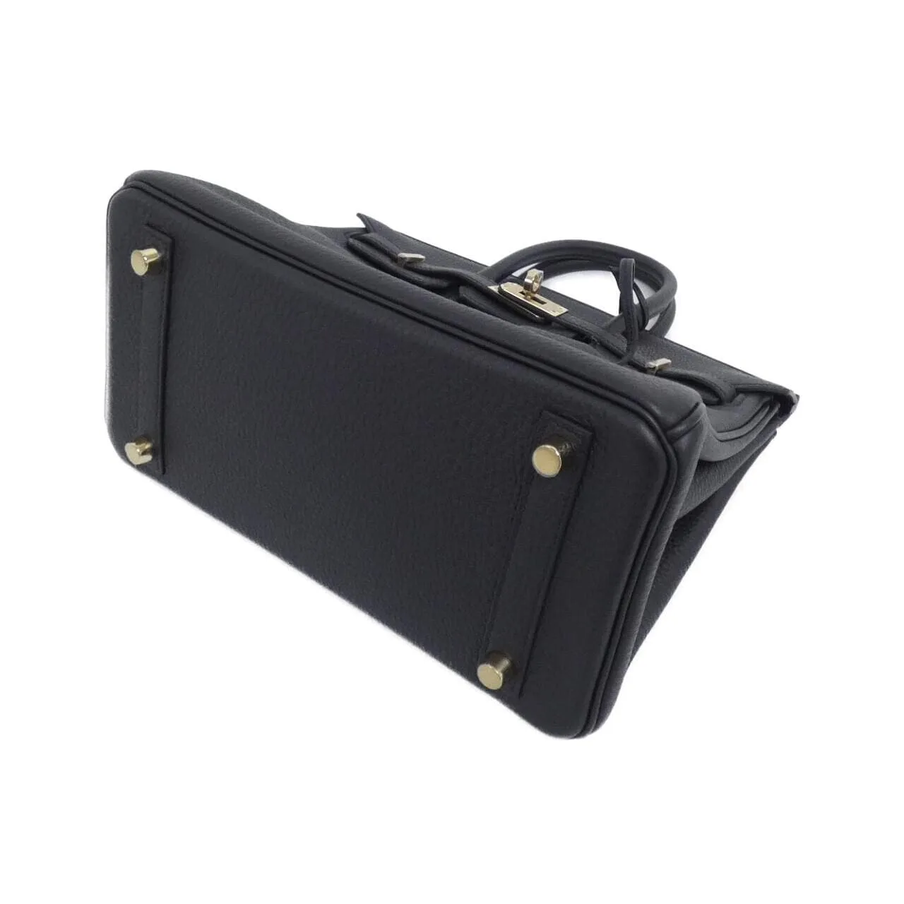 HERMES Birkin 057208CP Handbag Togo Black Togo Leather Unused - Thumbnail 3