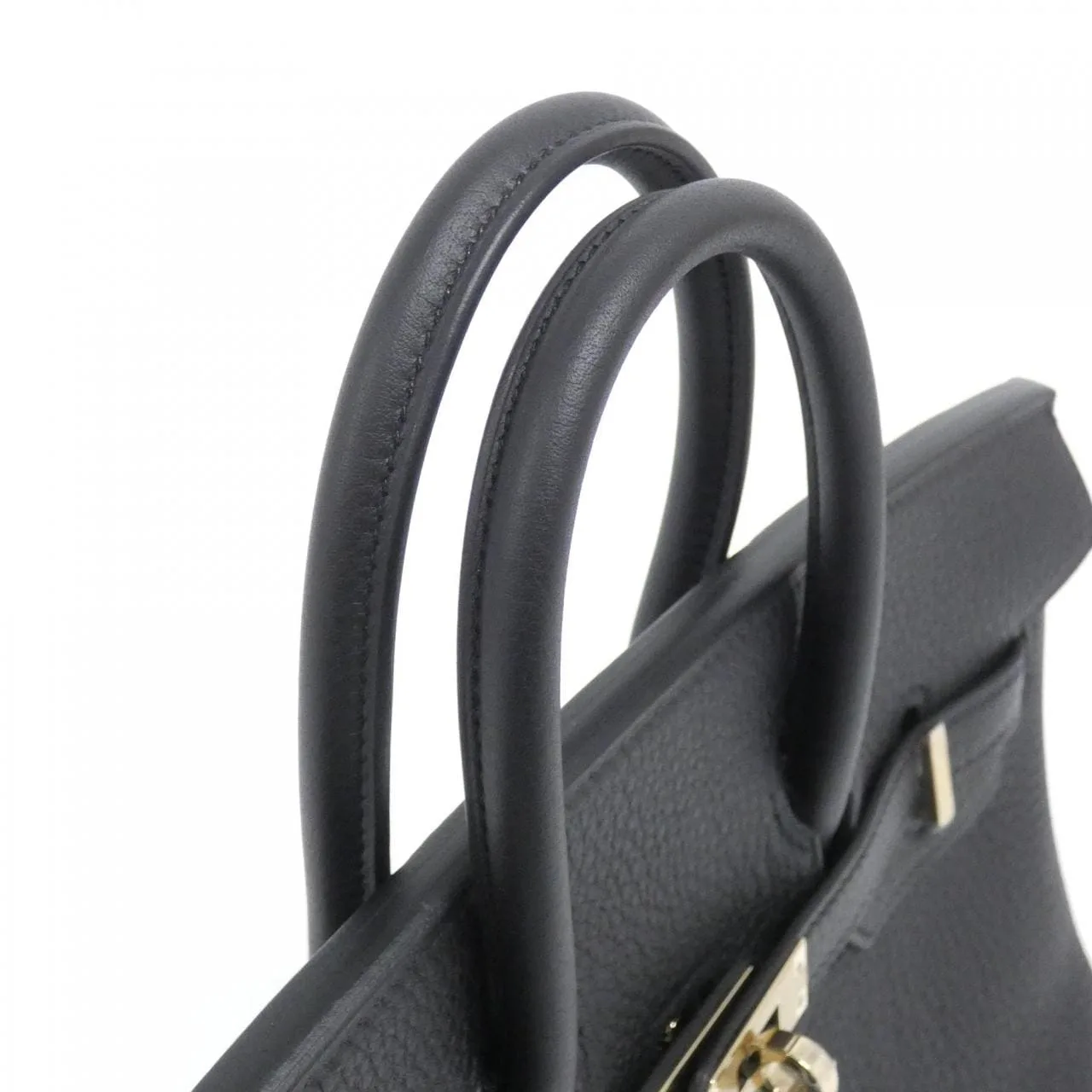 HERMES Birkin 057208CP Handbag Togo Black Togo Leather Unused - Thumbnail 5