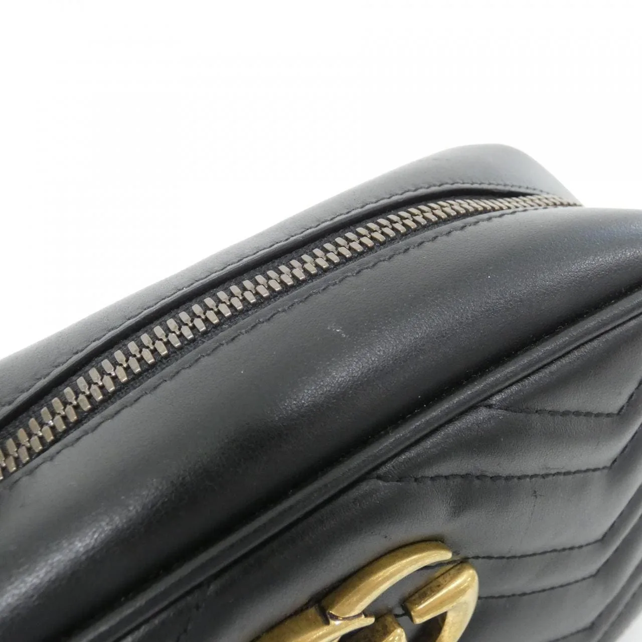 GUCCI Marmont 447632 DTD1T Shoulder Leather 4