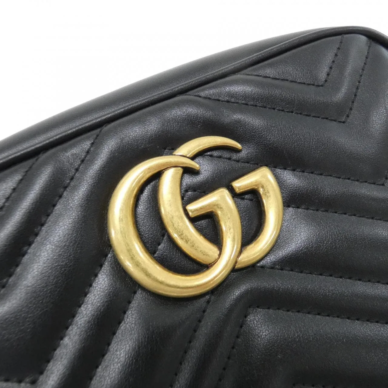 GUCCI Marmont 447632 DTD1T Shoulder Leather 5