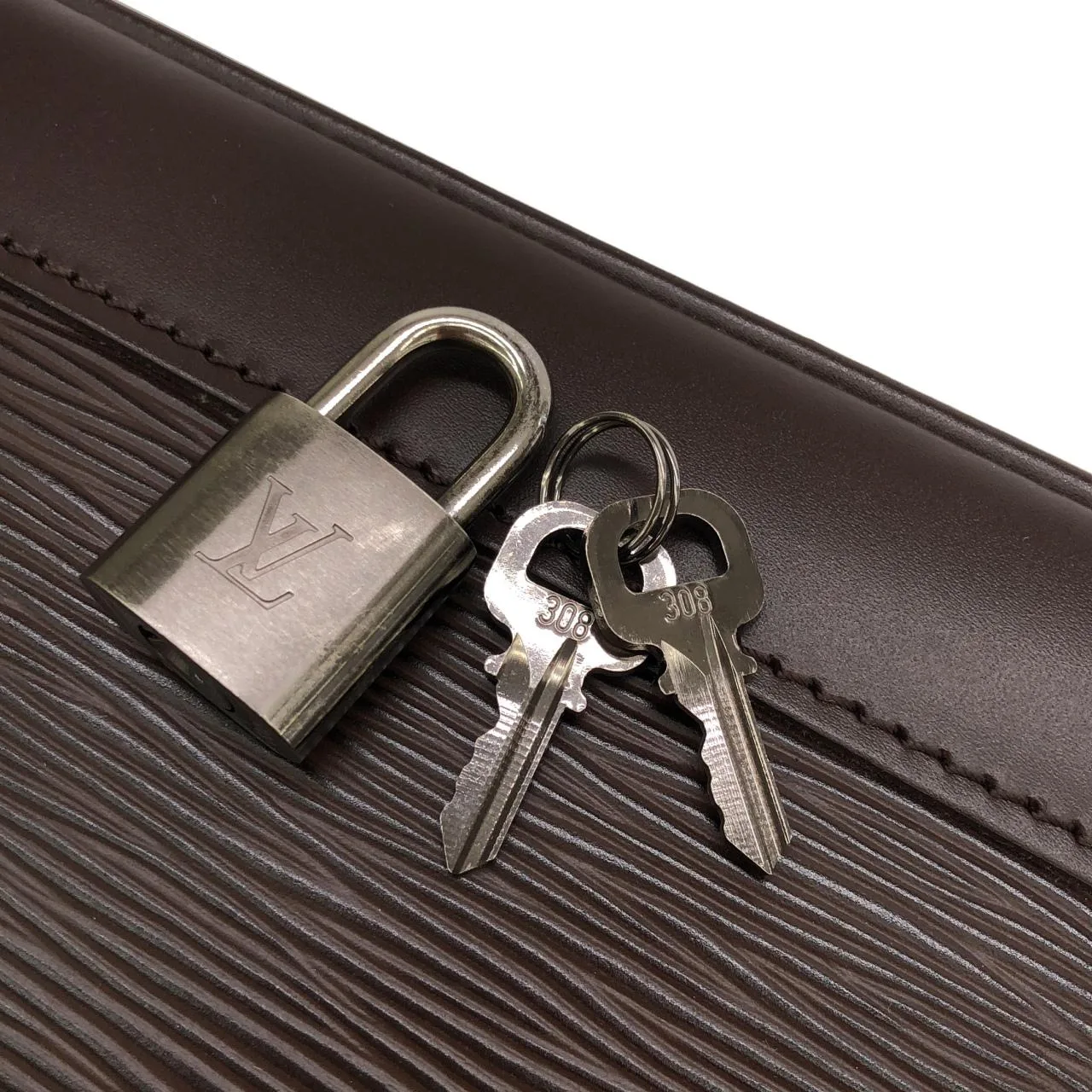 LOUIS VUITTON Alma M5280D 手提包 Epi 4