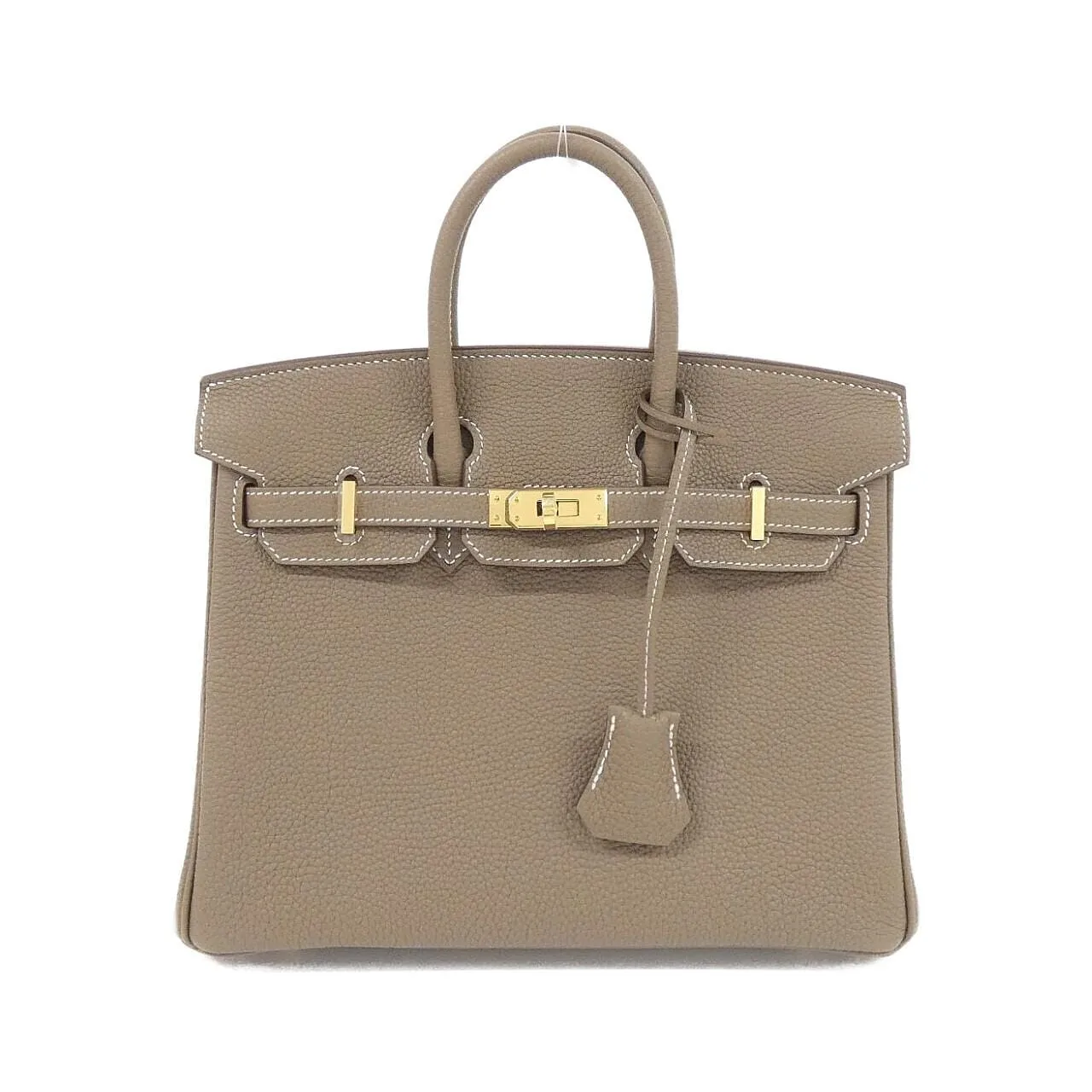 HERMES Birkin 041344CC Handbag Togo Etoupe