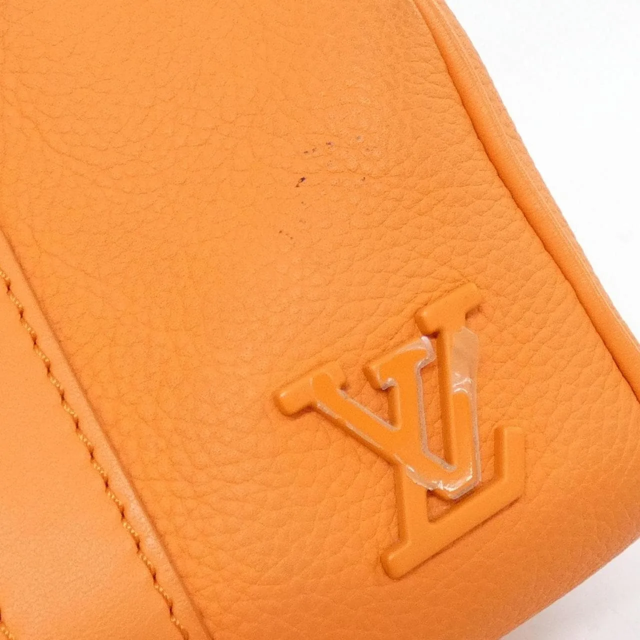 LOUIS VUITTON Keepall M81004 Boston Lambskin 4