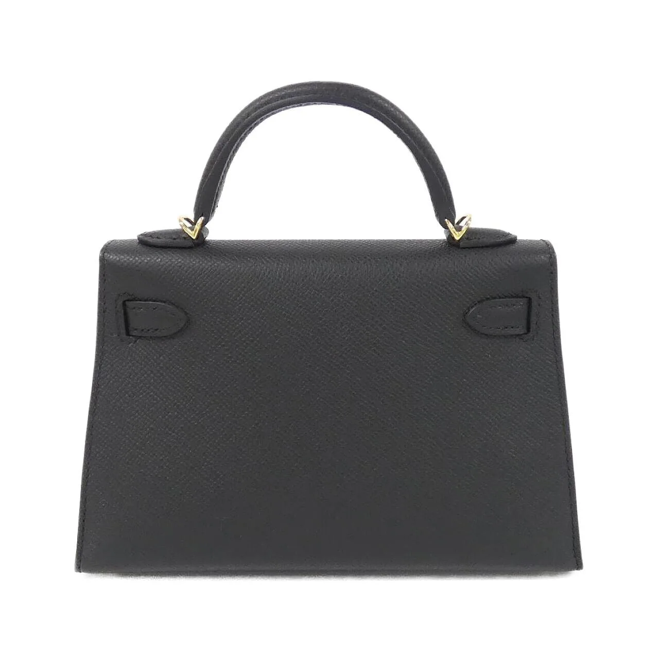 HERMES Kelly 071302CC Handbag Epsom Black Epsom Leather Unused - Thumbnail 2