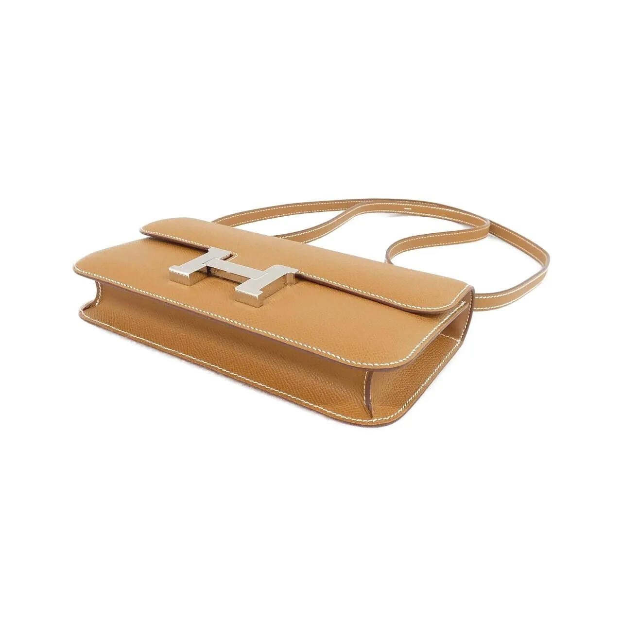 HERMES Constance 085425CK Shoulder Epsom Gold Epsom Leather Unused - Thumbnail 3