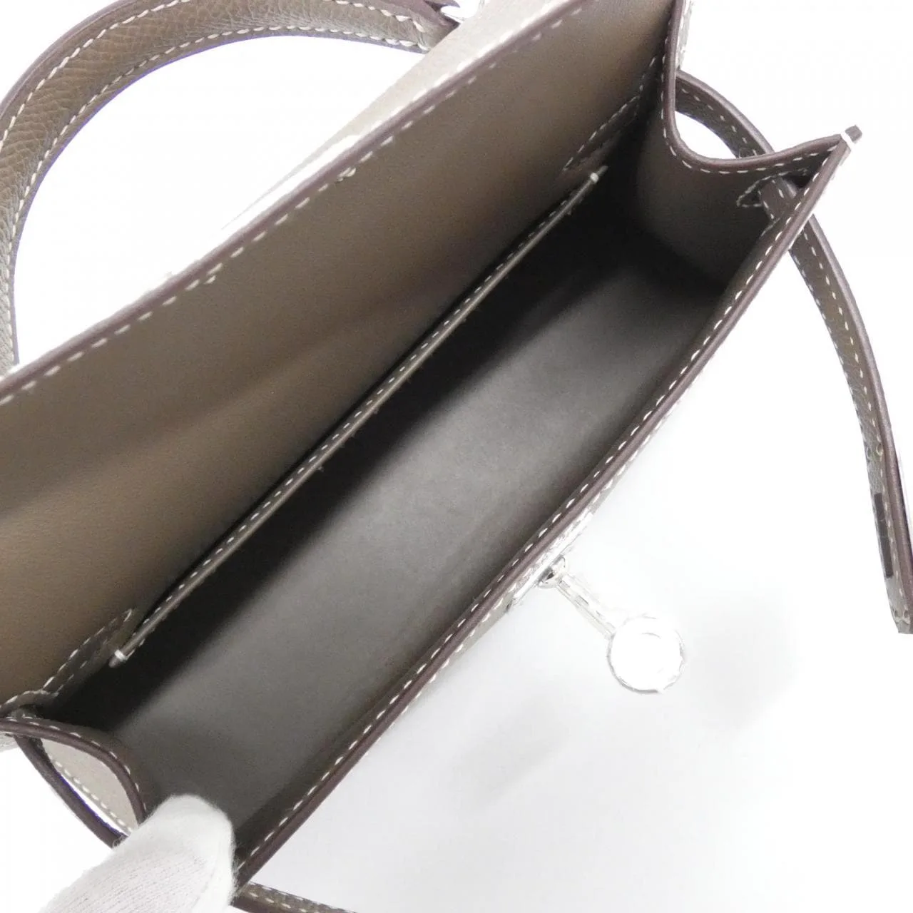HERMES Kelly 071302CK Handbag Epsom 5
