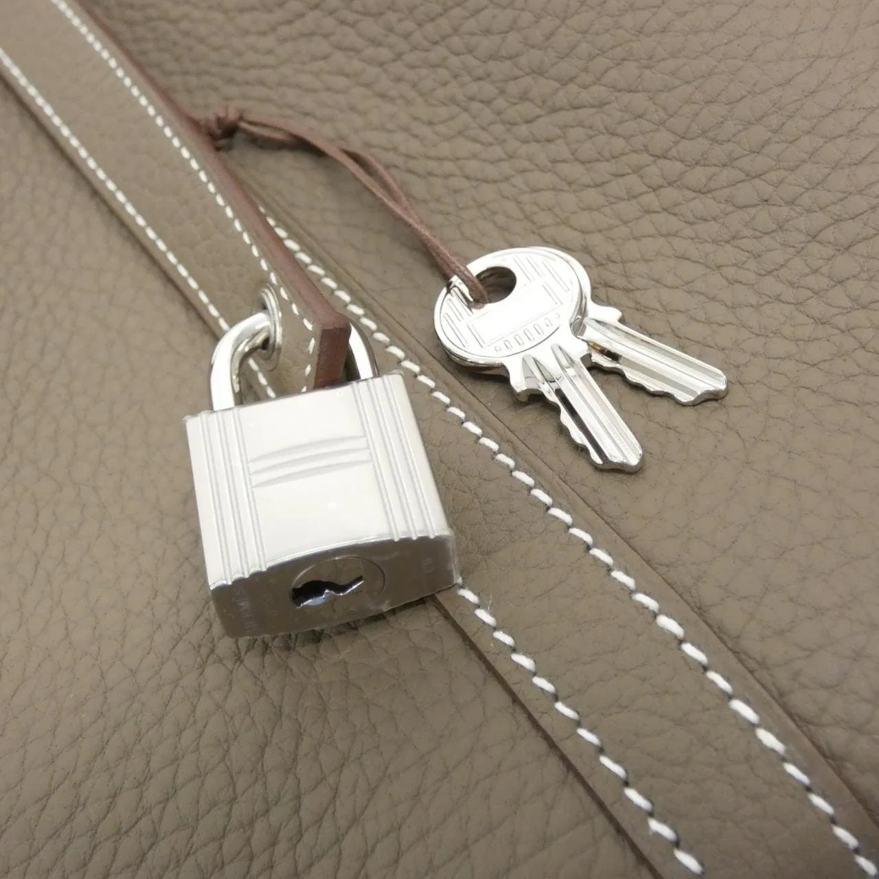 HERMES Picotin 056289CK Handbag Clemence 3