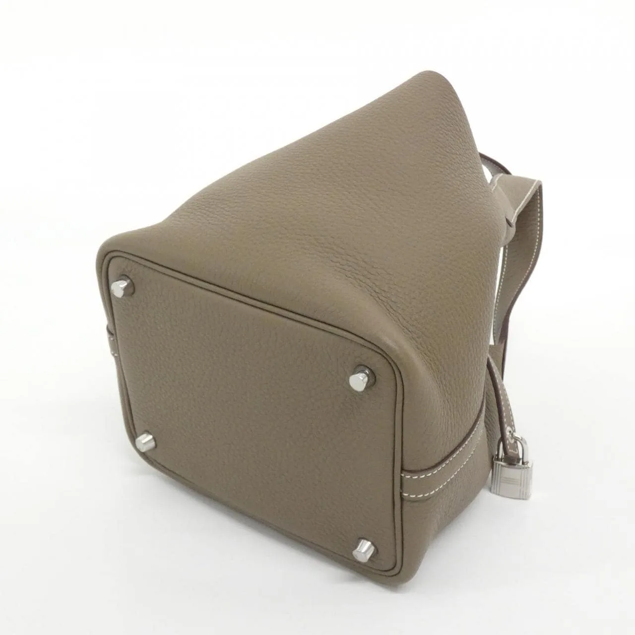 HERMES Picotin 056289CK Handbag Clemence 2