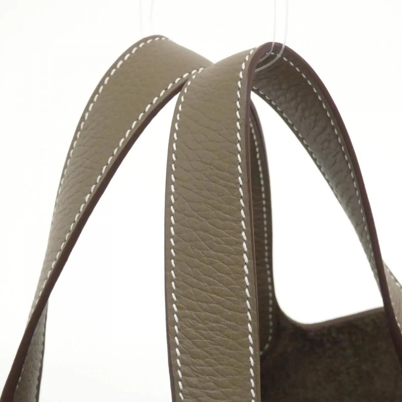 HERMES Picotin 056289CK Handbag Clemence 4