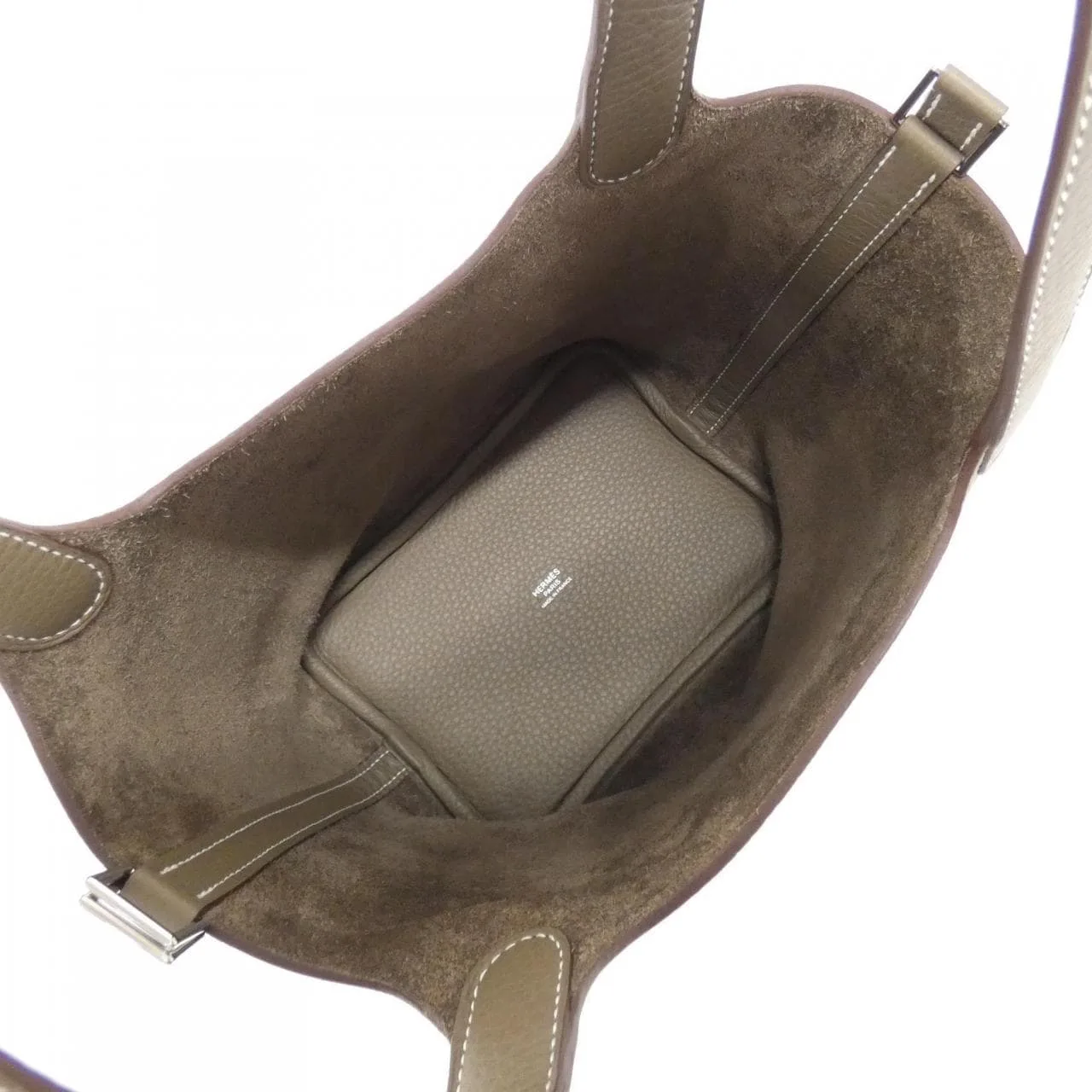 HERMES Picotin 056289CK Handbag Clemence 5