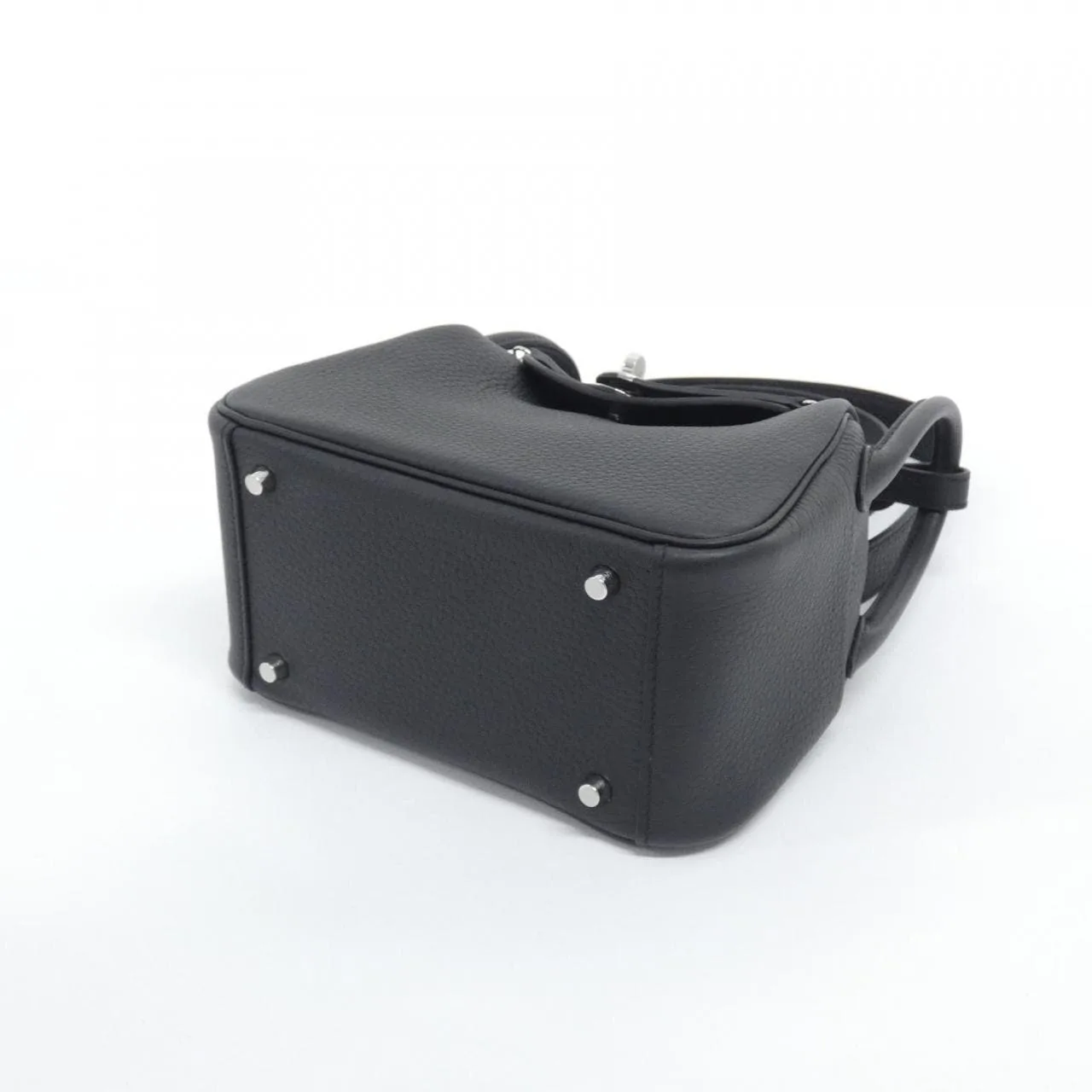 HERMES Lindy 085956CK Shoulder Clemence Black Clemence Leather Unused - Thumbnail 3