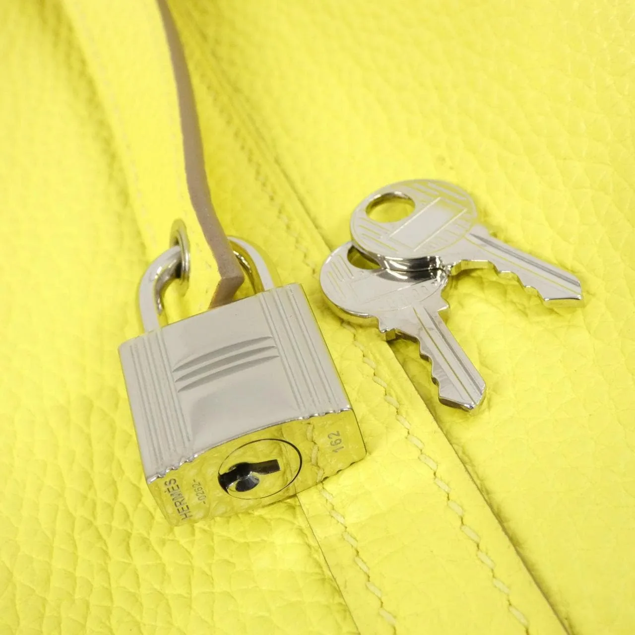 HERMES Picotin 056289CK Handbag Clemence 3
