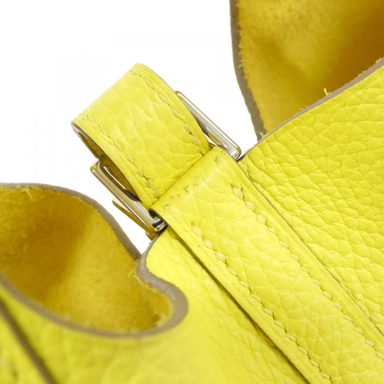 HERMES Picotin 056289CK Handbag Clemence 4