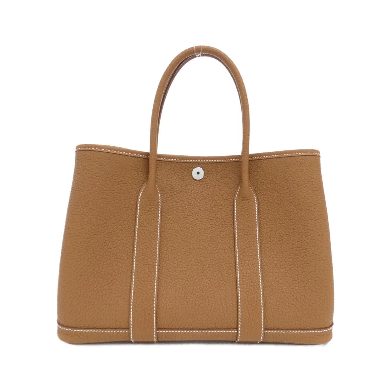 HERMES Garden Party 051568CK Tote Gold