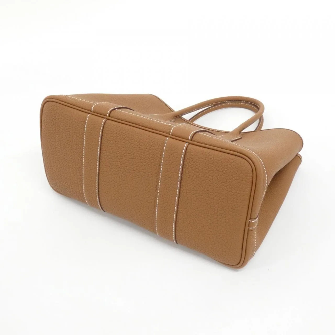 HERMES Garden Party 051568CK Tote Gold Unused - Thumbnail 2