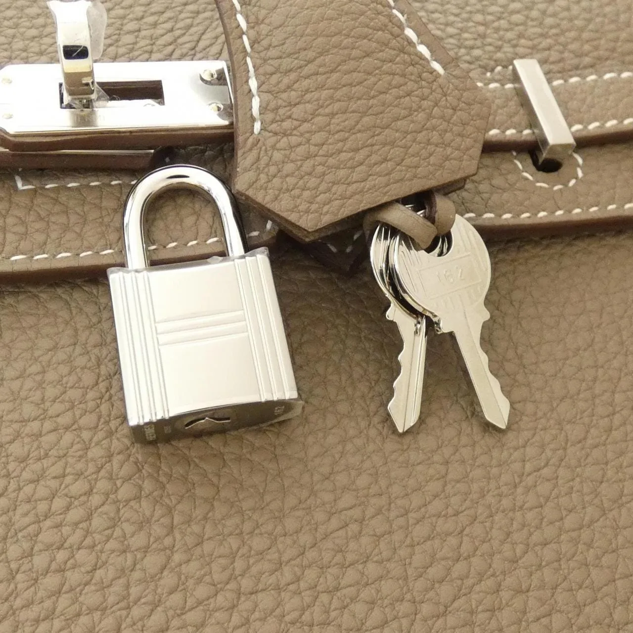 HERMES Birkin 041344CK Handbag Togo 4