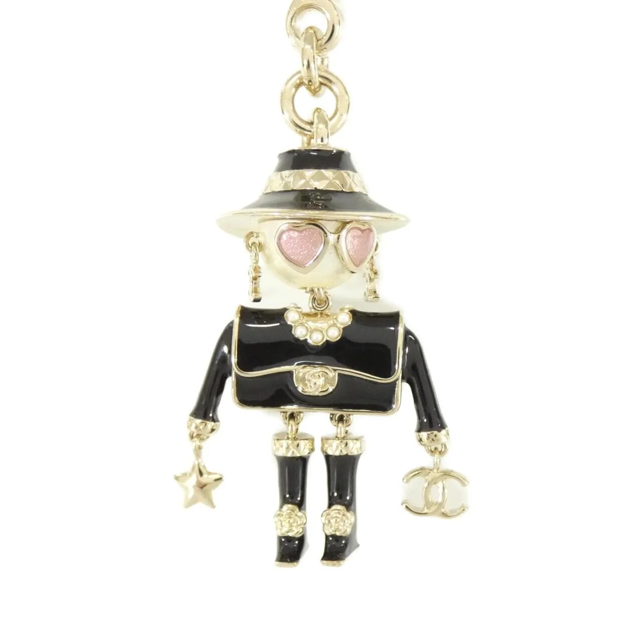 CHANEL ABG014 Key Case 2